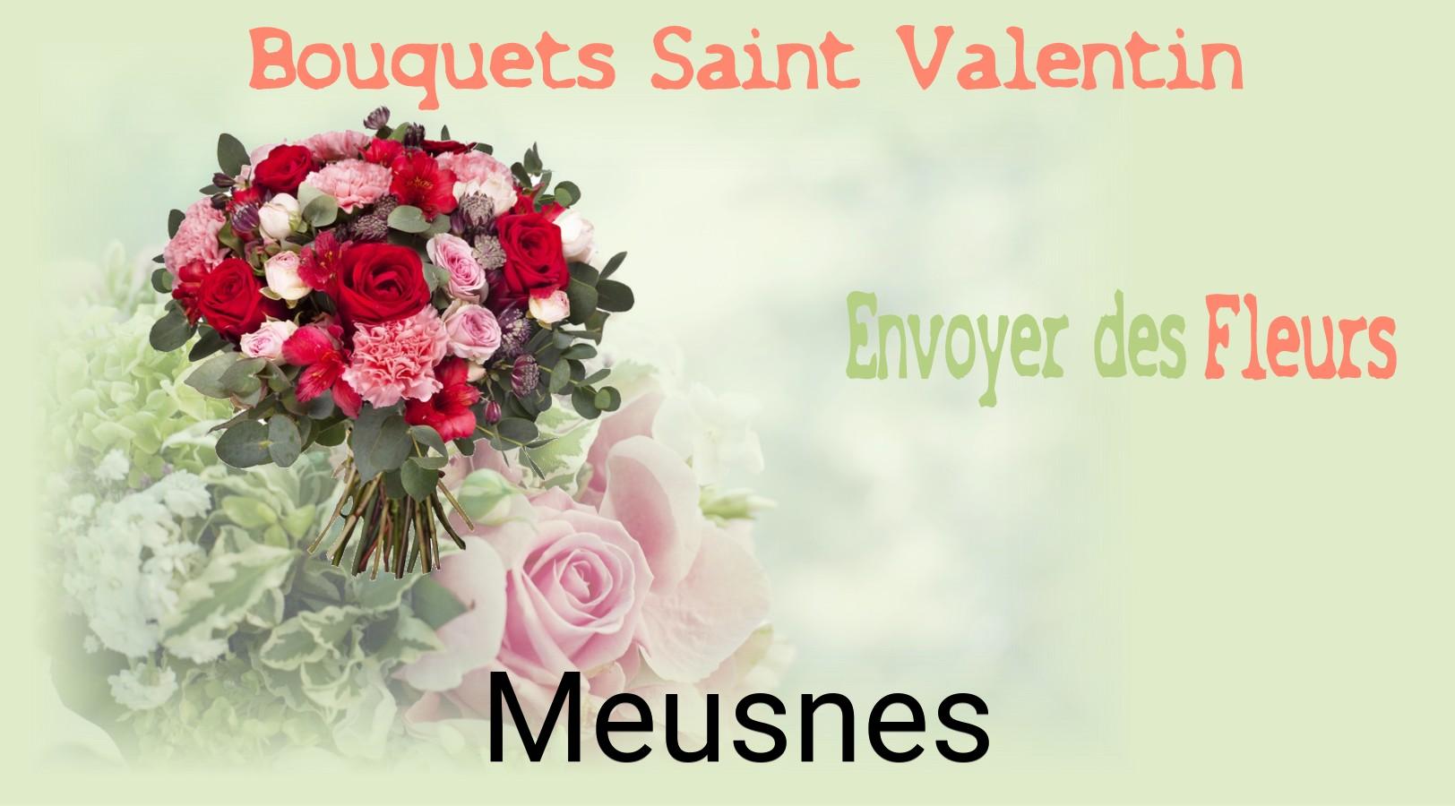 Roses de Saint-Valentin livrées à Meusnes